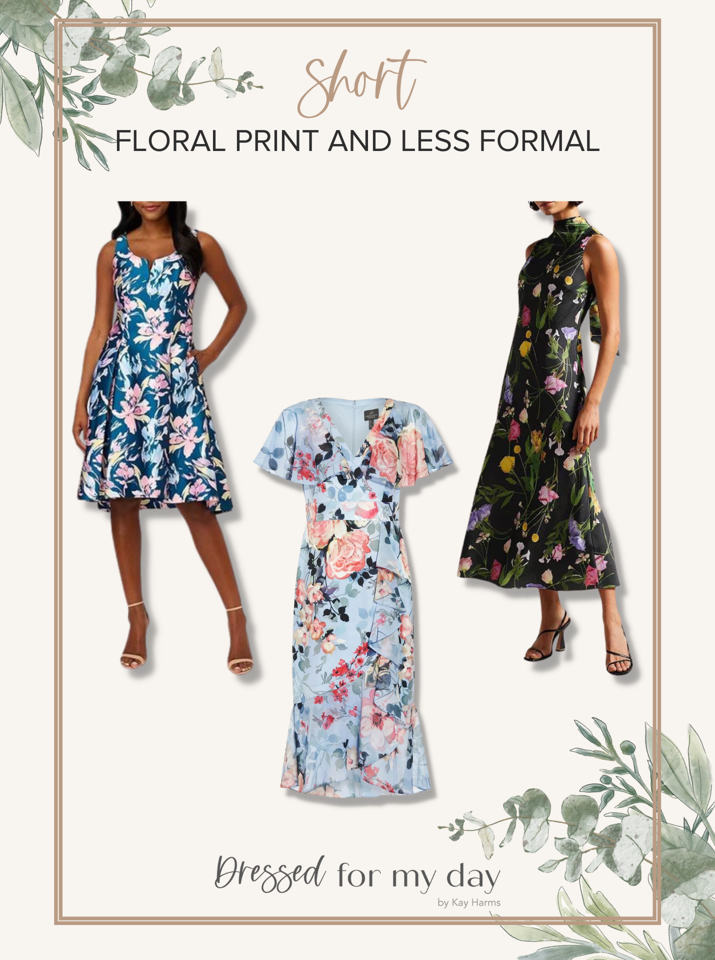 Short Floral Dresses