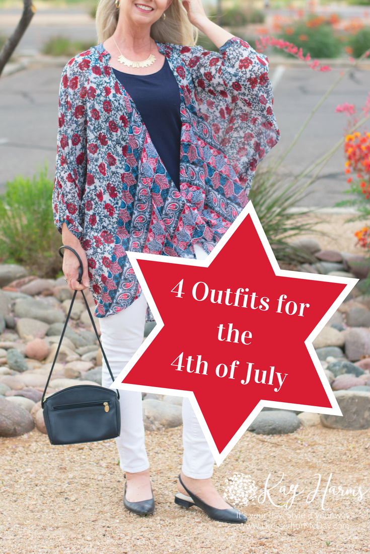 4 Outfits for the 4th of July for Women