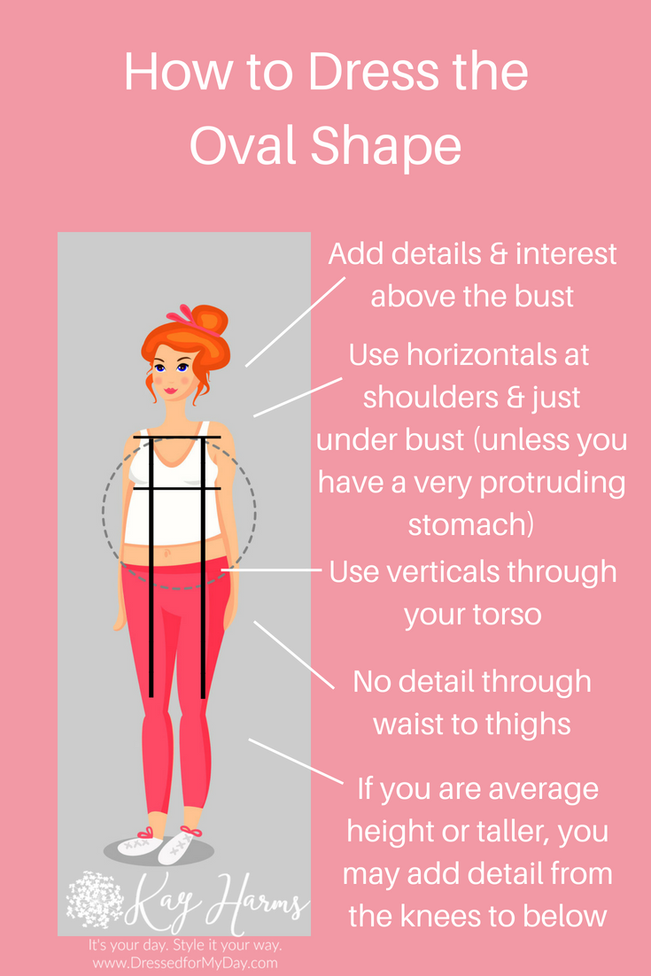 How to Dress Oval Shape