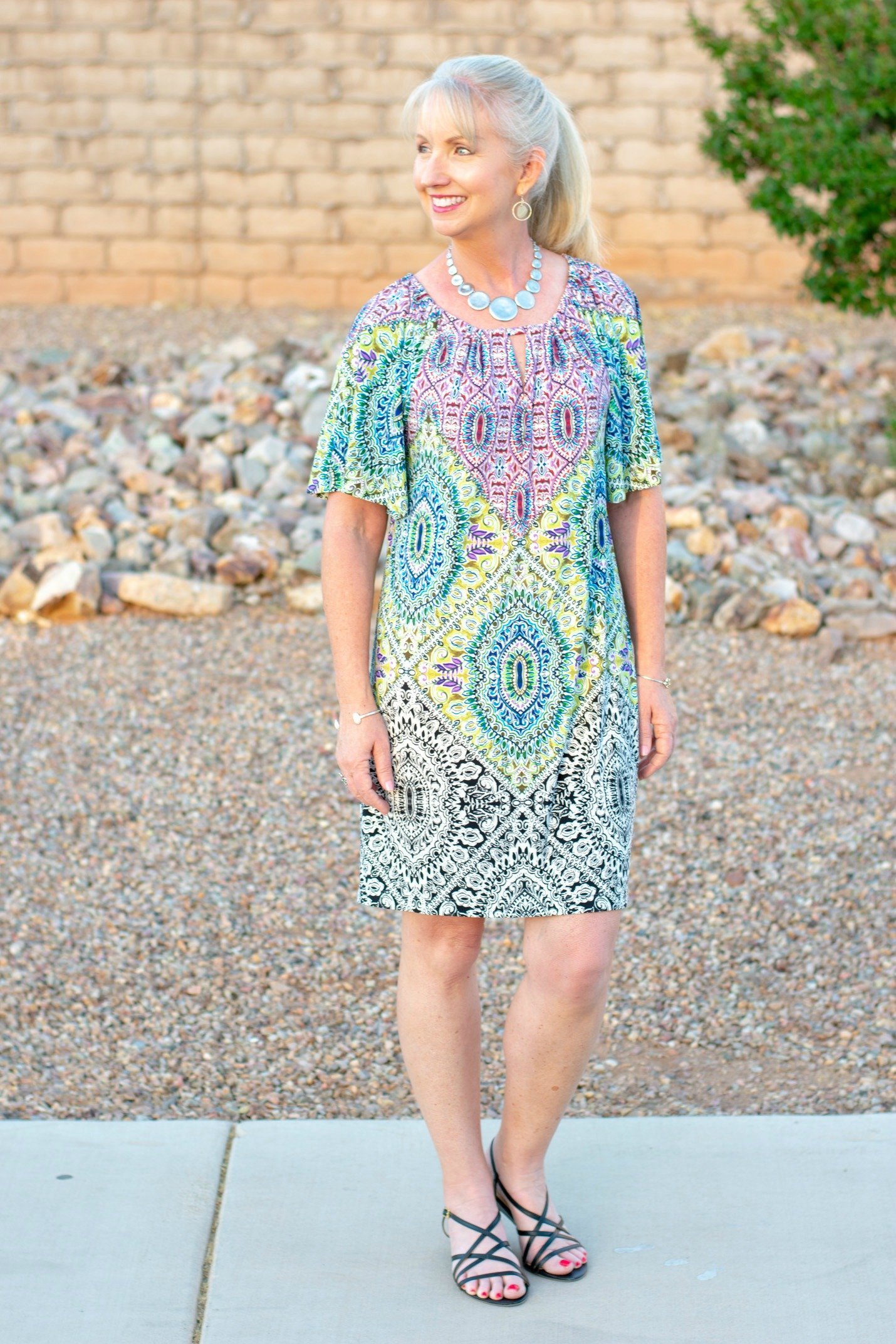 Medallion Print Dress for Chico's for ease and style