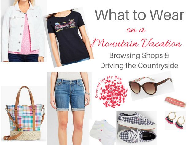 What to Wear Mountain Vacation Browse Shops and Drive the Countryside