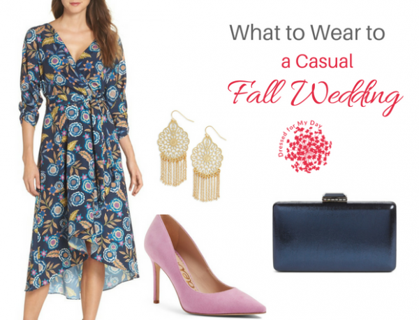What to Wear to a Fall Wedding - Dressed for My Day