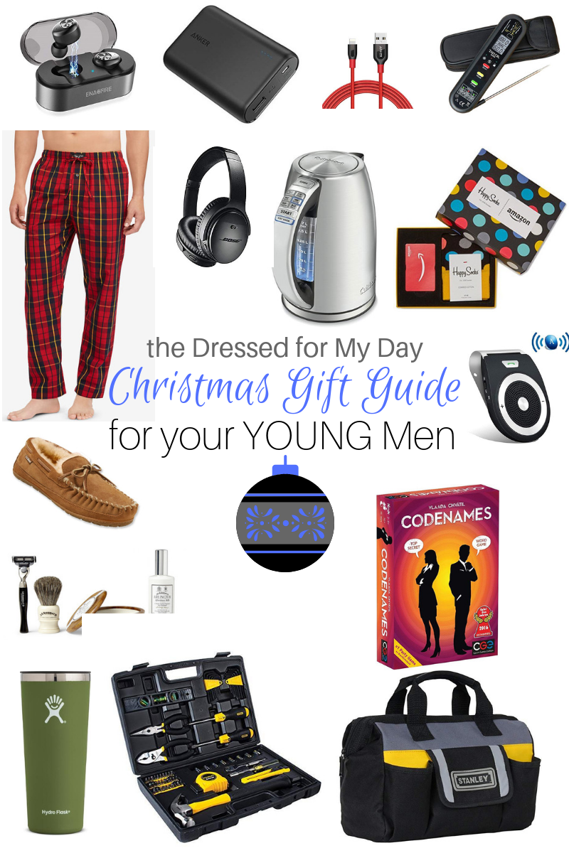 Christmas 2018 Gift Guide for Young Men  Dressed for My Day
