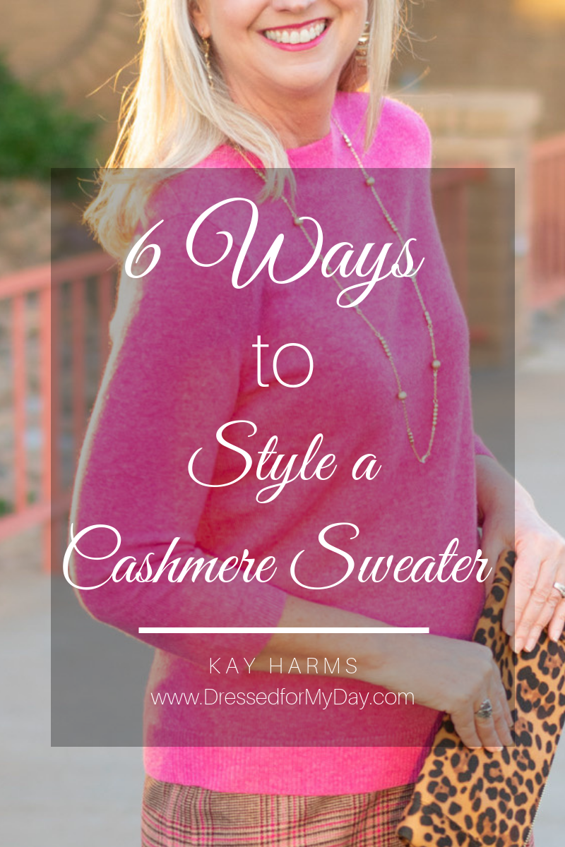 6 Ways to style a cashmere sweater
