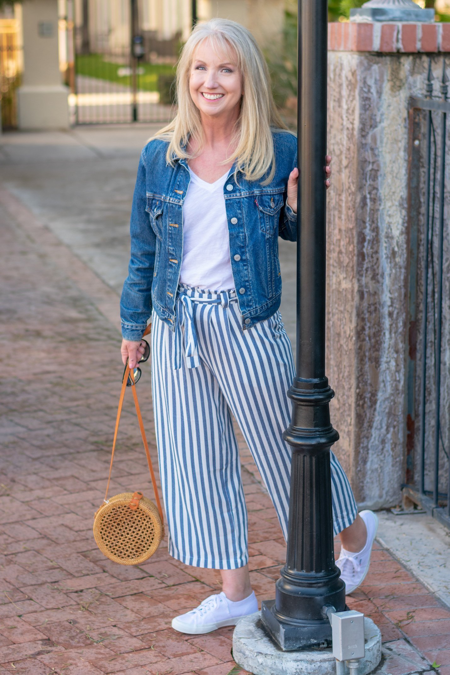 How To Style A Denim Jacket All Year Long - Courtney Shields