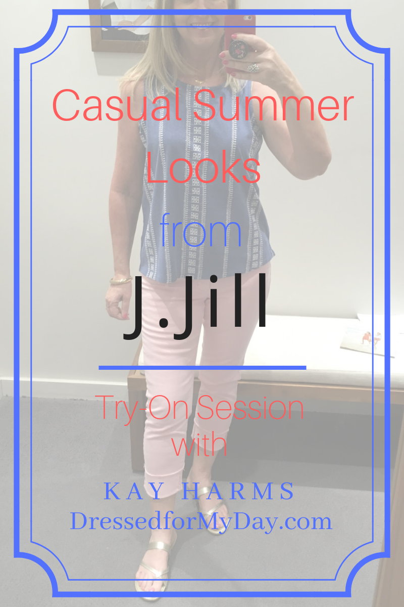J. Jill Pure Jill Garment-Dyed Slim-Leg Pants