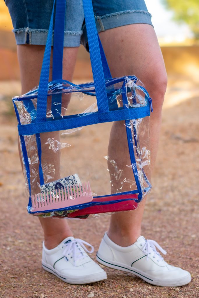 Clear Bag for Sports Arenas