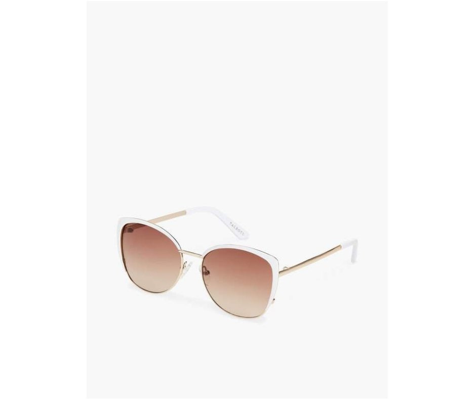 June Favorites - white sunglasses
