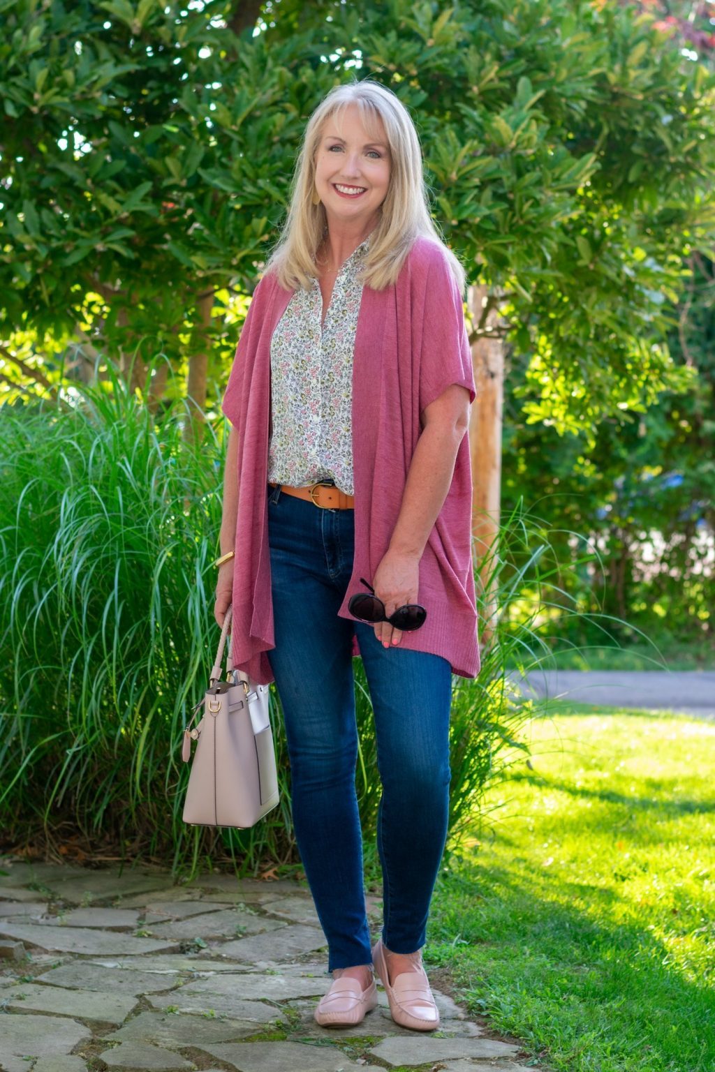 Transition Into Fall with a Textured Kimono - Dressed for My Day