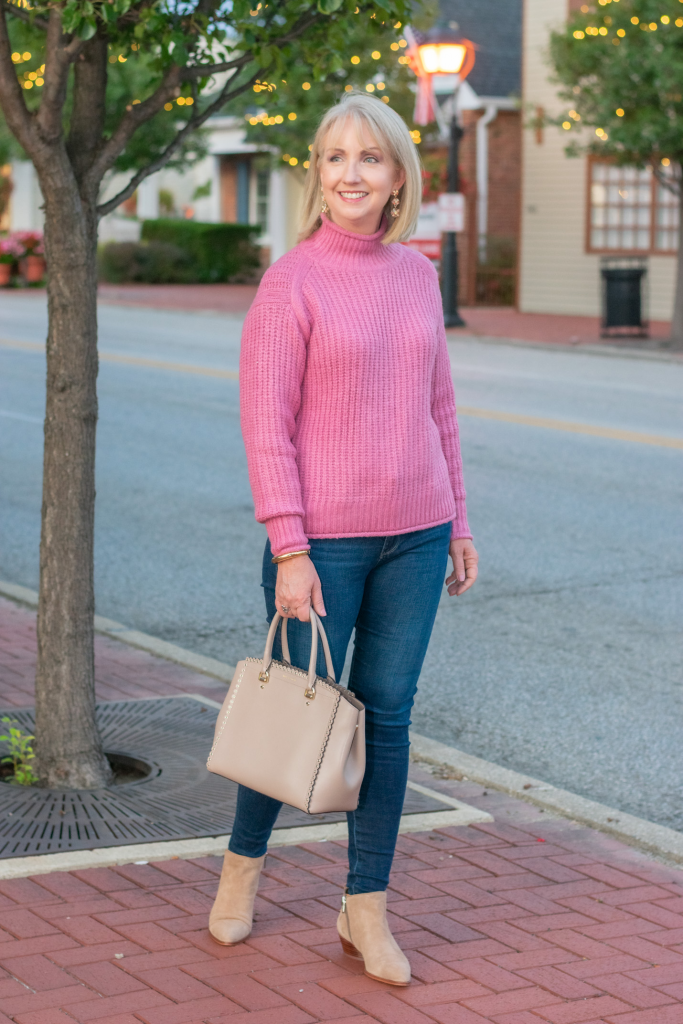 Fall Sweater and Jeans Outfit