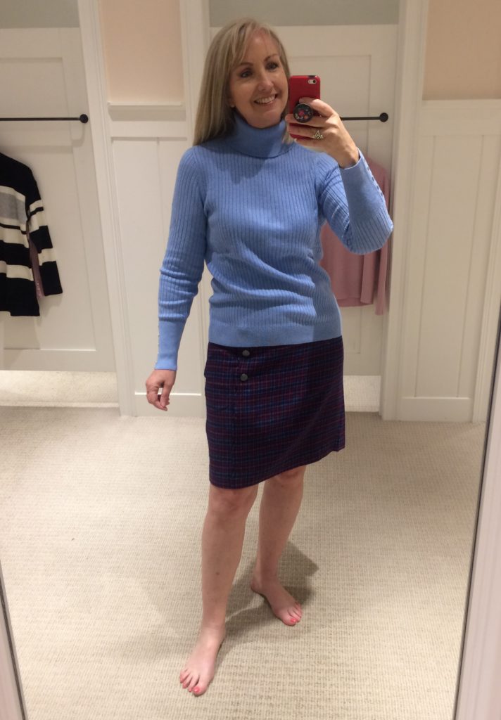 Pullover Sweater and Skirt