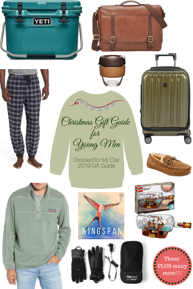 Christmas Gift Guide for Young Men - 2019 - Dressed for My Day