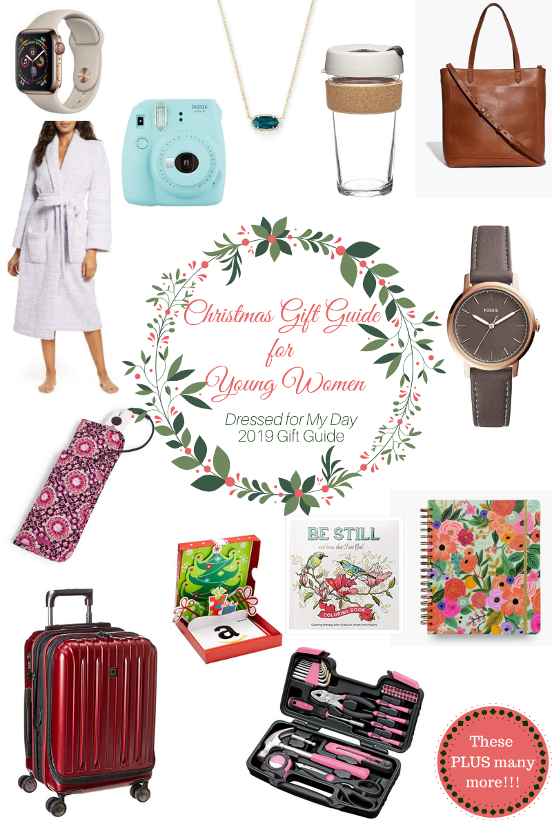 Christmas Gift Guide for Young Women - Dressed for My Day