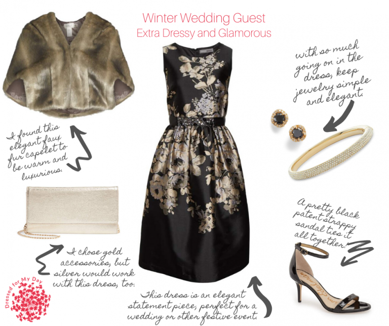 What to Wear to a Winter Wedding - Dressed for My Day