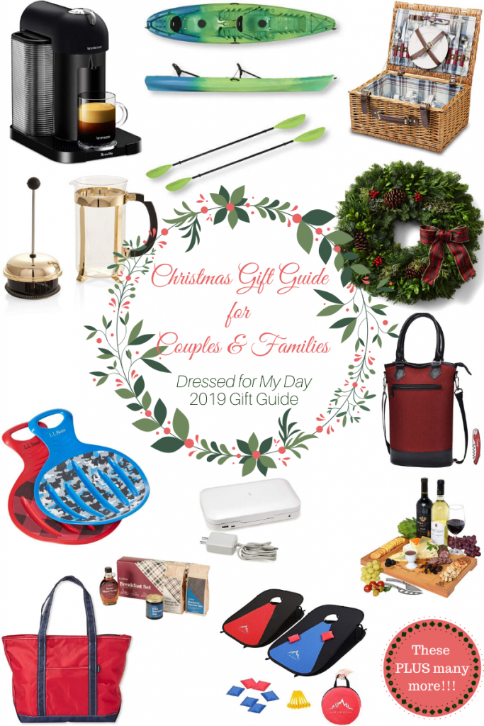 Christmas Gift Guide 2019 for Couples & Families