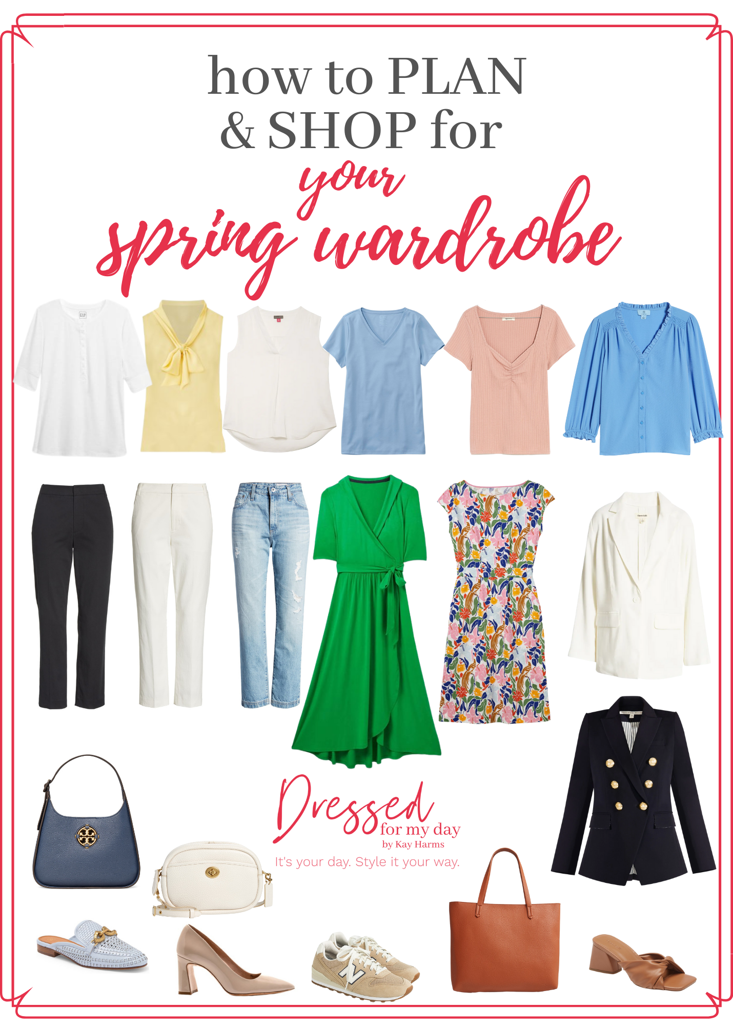 How to Plan and Shop for Your Spring Wardrobe