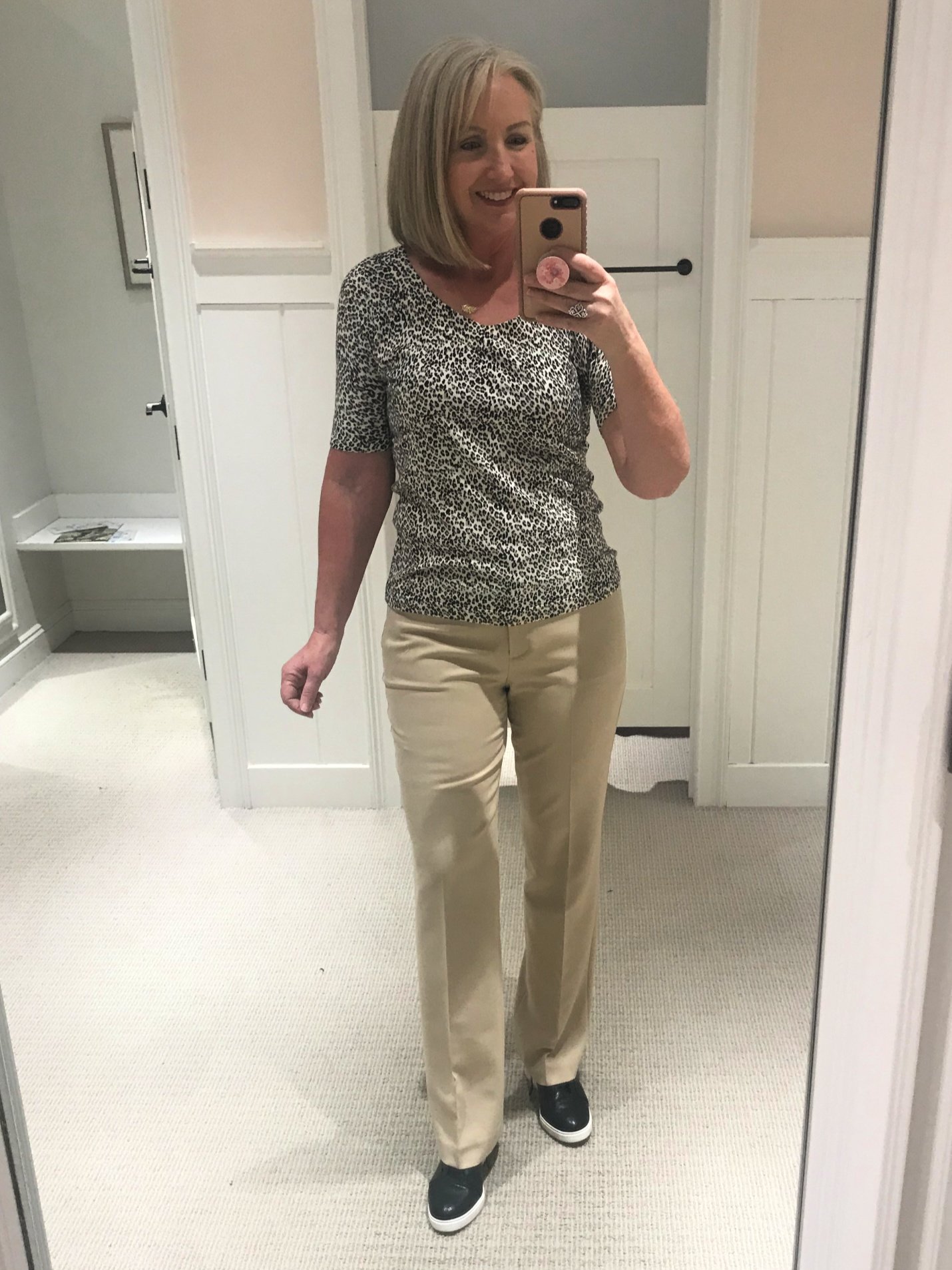 Talbots Spring Line Try-On Session(1)