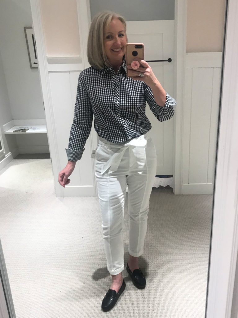 Talbots Spring Line Try-On Session(10)
