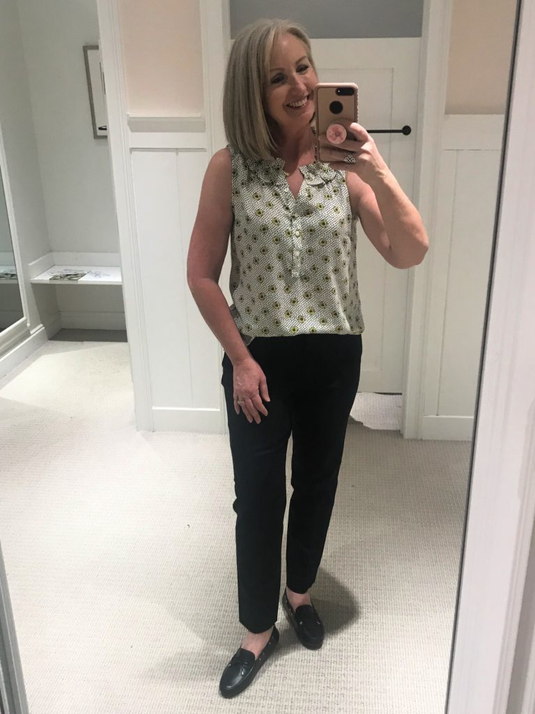 Talbots Spring Line Try-On Session