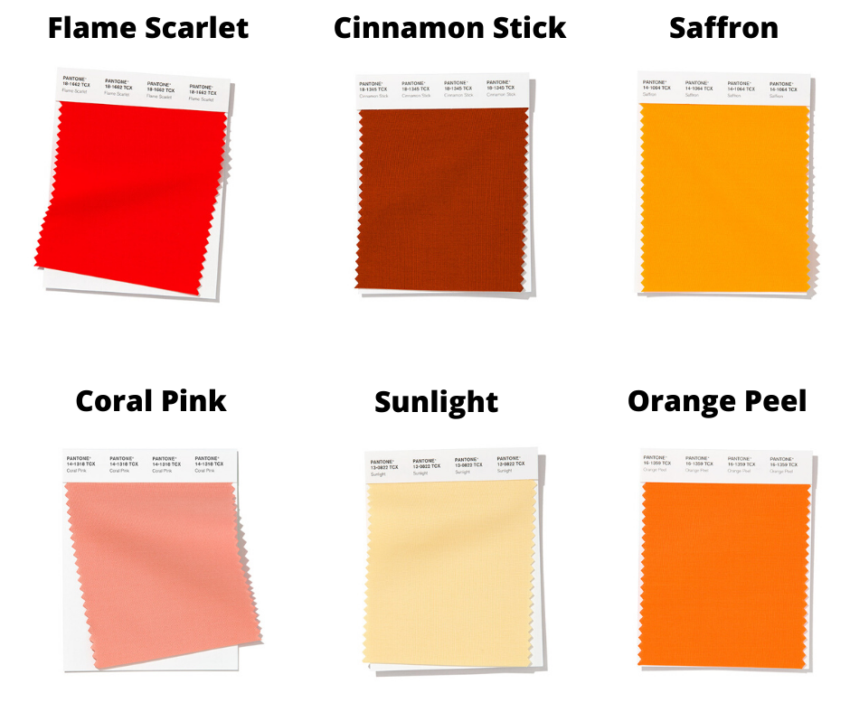 Additional Pantone Colors for 2020