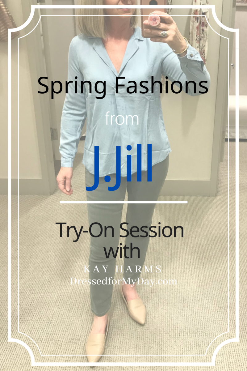 J.Jill Essential Cotton Stretch Elastic Waist Pants Pull On Size