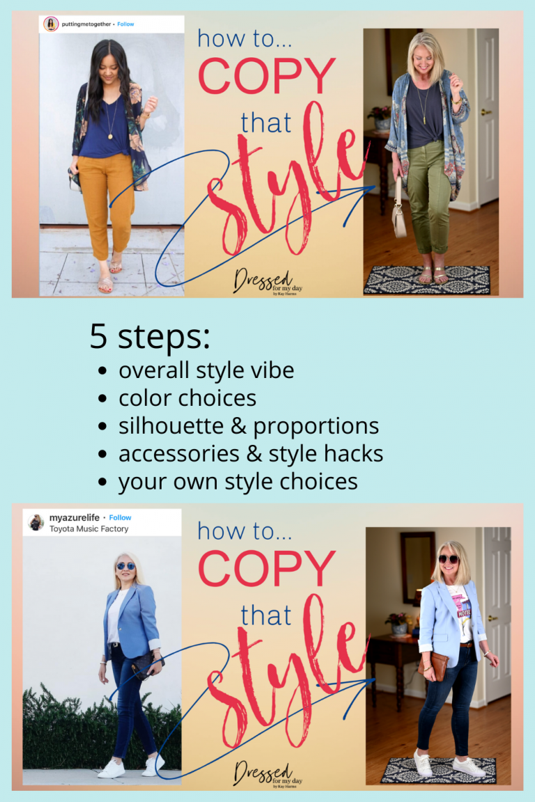 How to... Copy that Style! - Video - Dressed for My Day