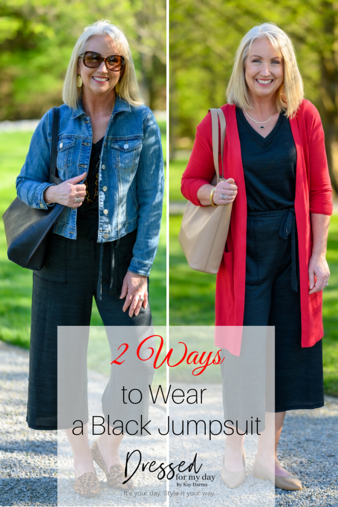 2 Ways to Wear a Black Jumpsuit