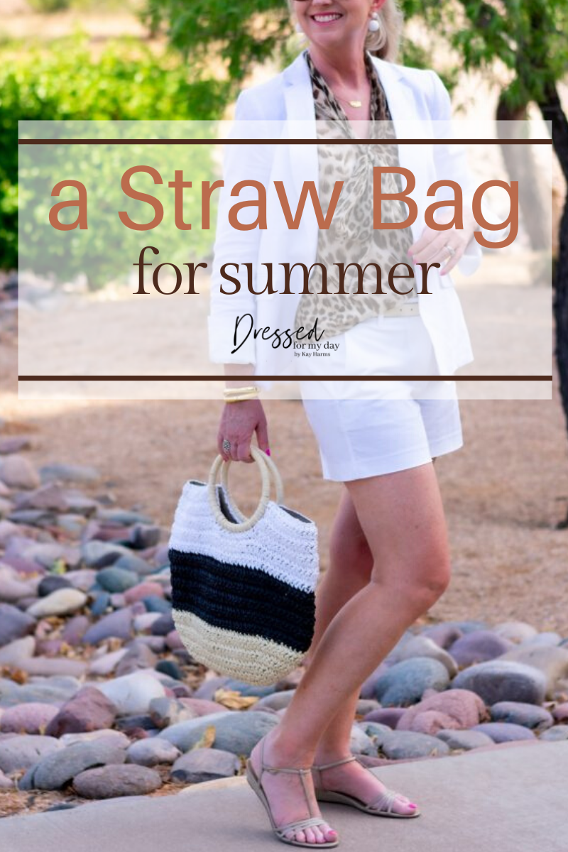 a Straw Bag for Summer