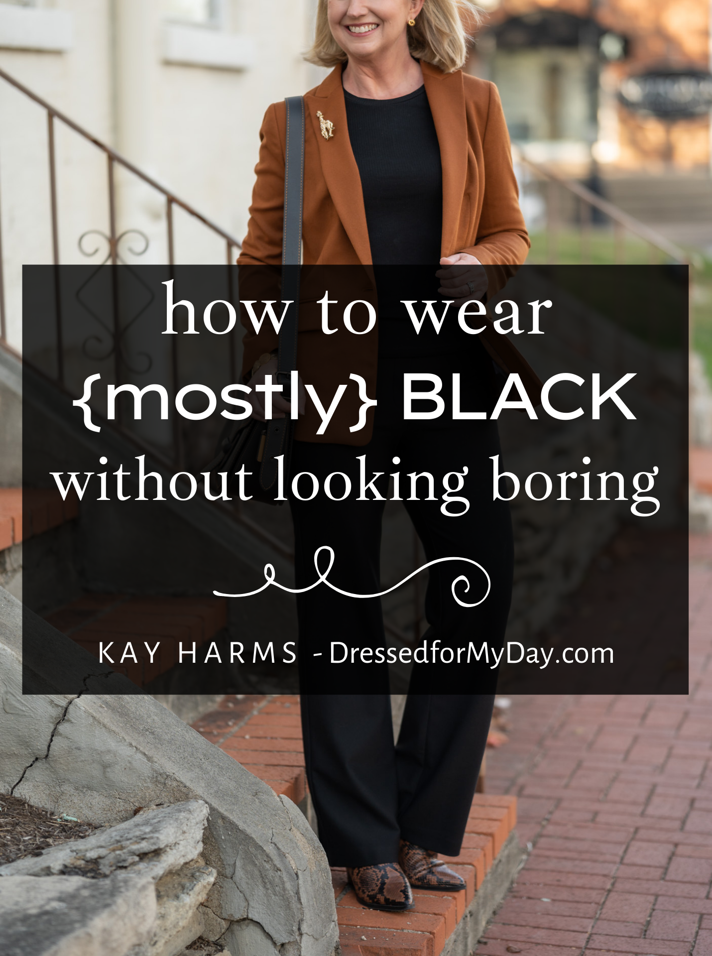 How to Wear Mostly Black Without Looking Boring