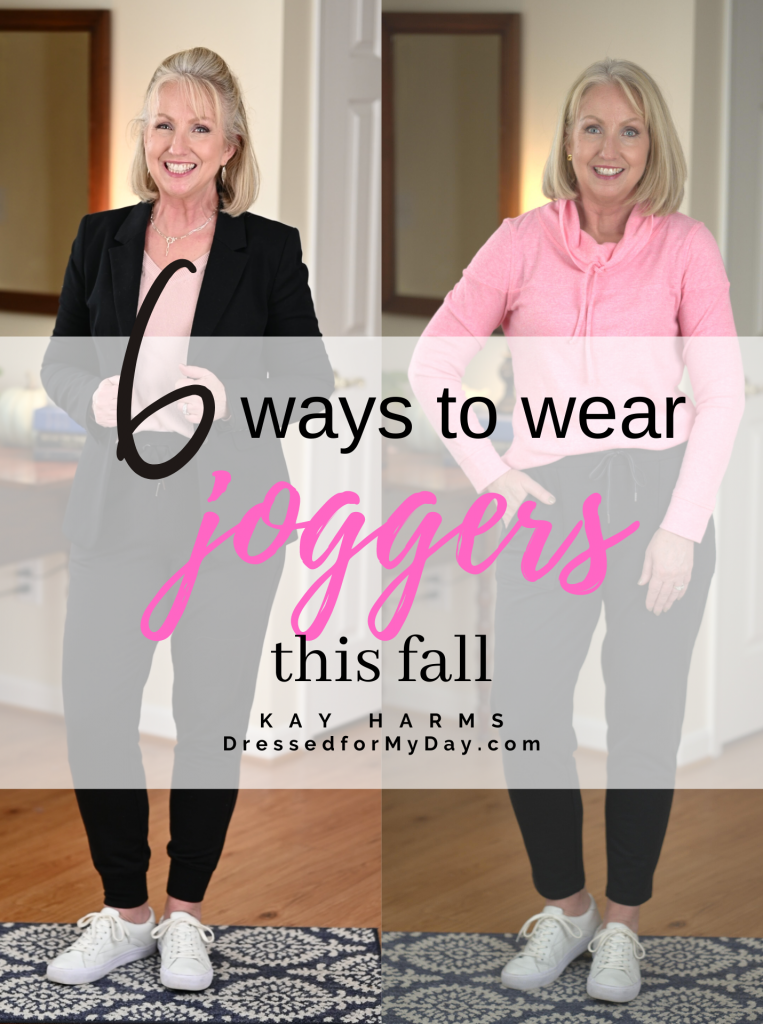 6 Ways to Wear Joggers this Fall - Dressed for My Day