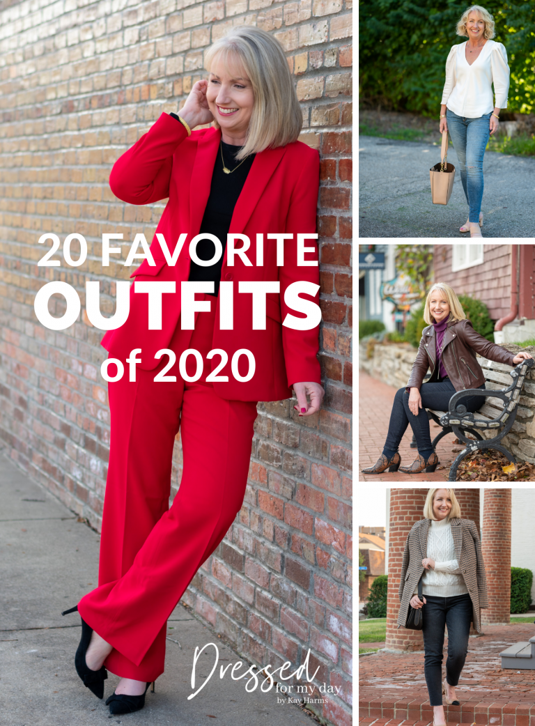 My 20 Favorite Outfits of 2020 - Dressed for My Day