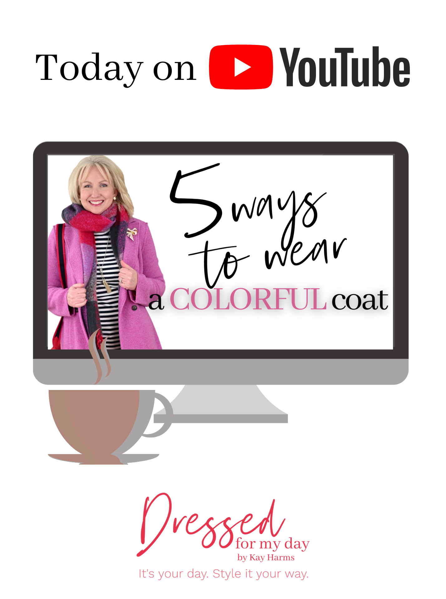 5 Ways to Wear a Colorful Coat
