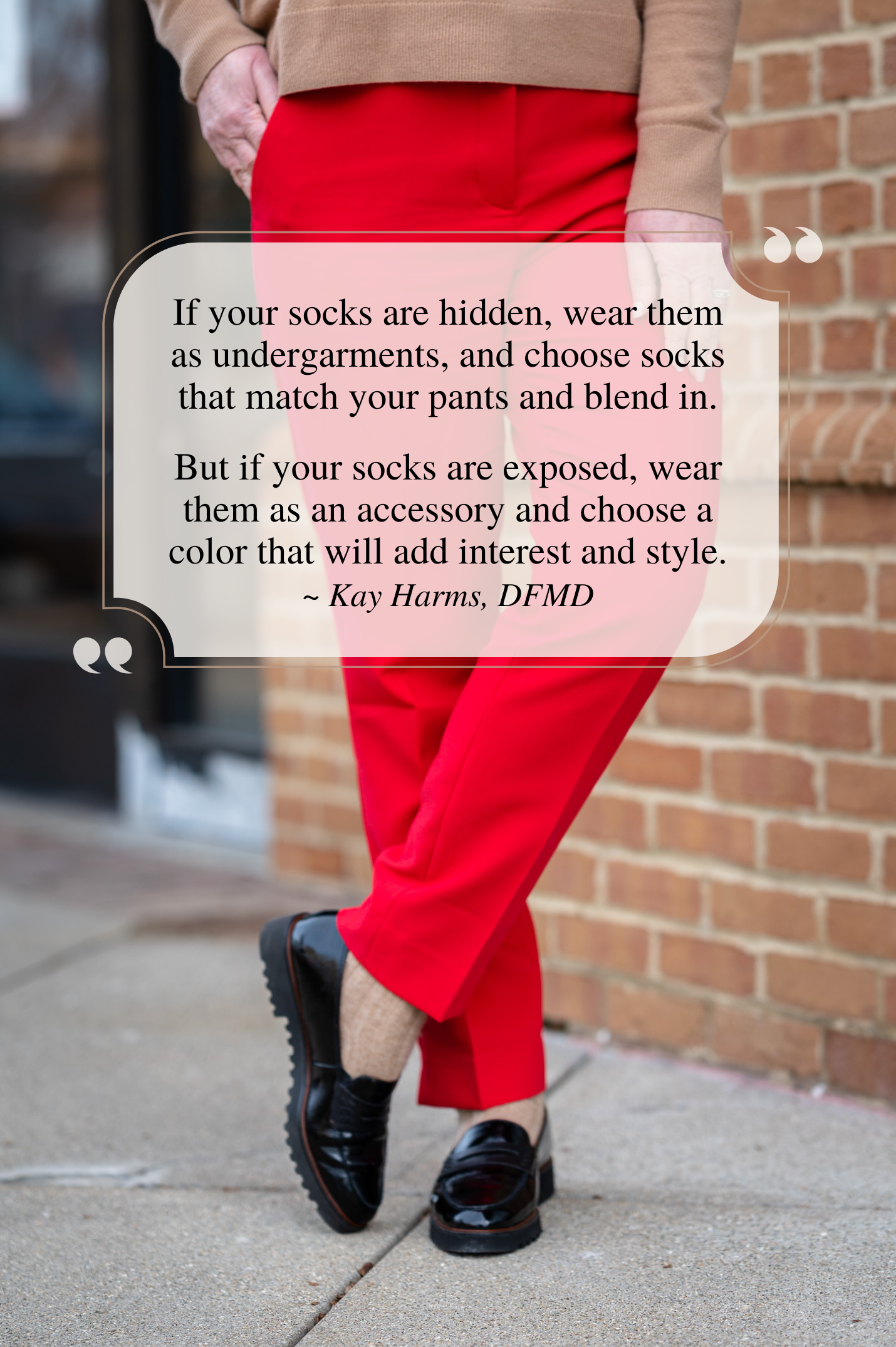 How to Wear Sock with Pants this Winter