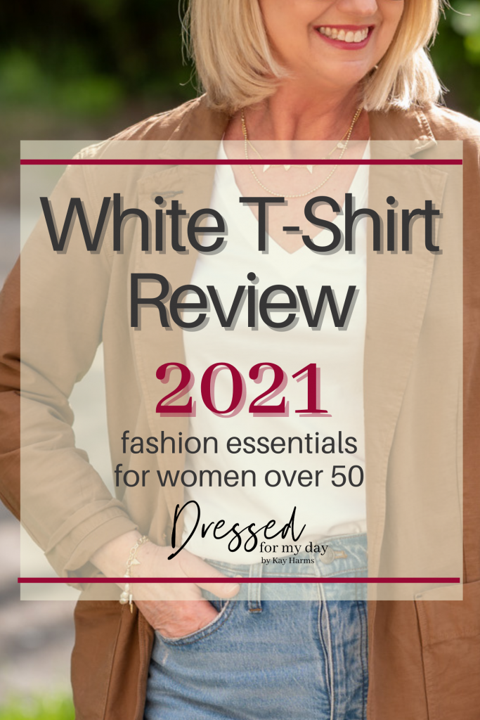 Women's White T-Shirt Review 2021 - Dressed for My Day