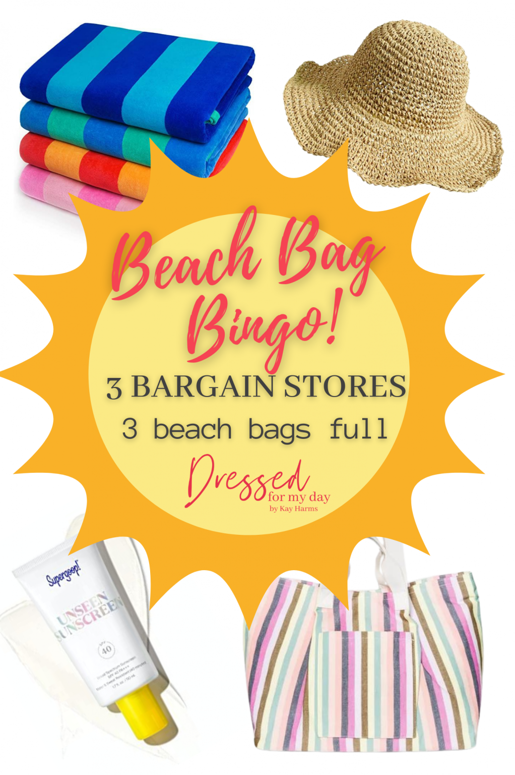 Beach Bag Essentials From 3 Favorite Retailers Dressed For My Day