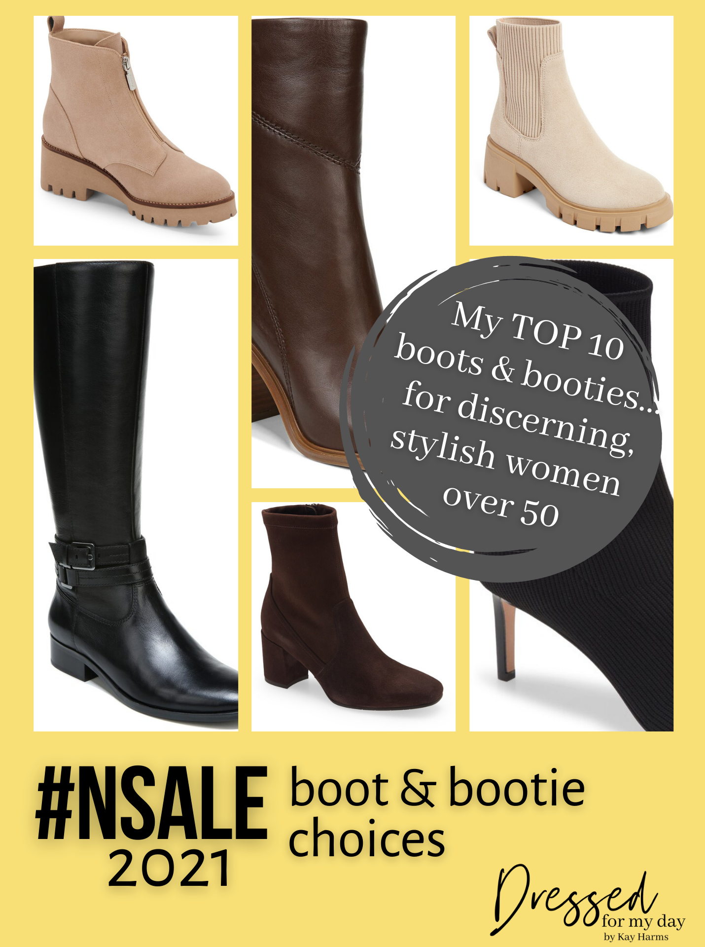 My #NSale 2021 Boot & Bootie Choices