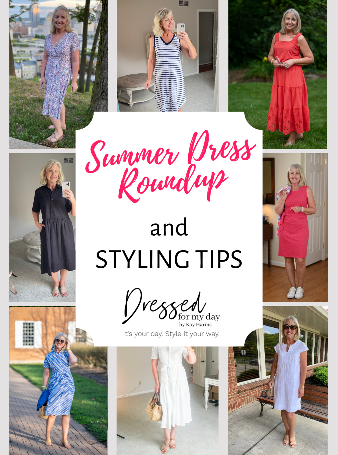 Summer Dress Roundup and Tips for Wearing Them Beautifully - Dressed ...