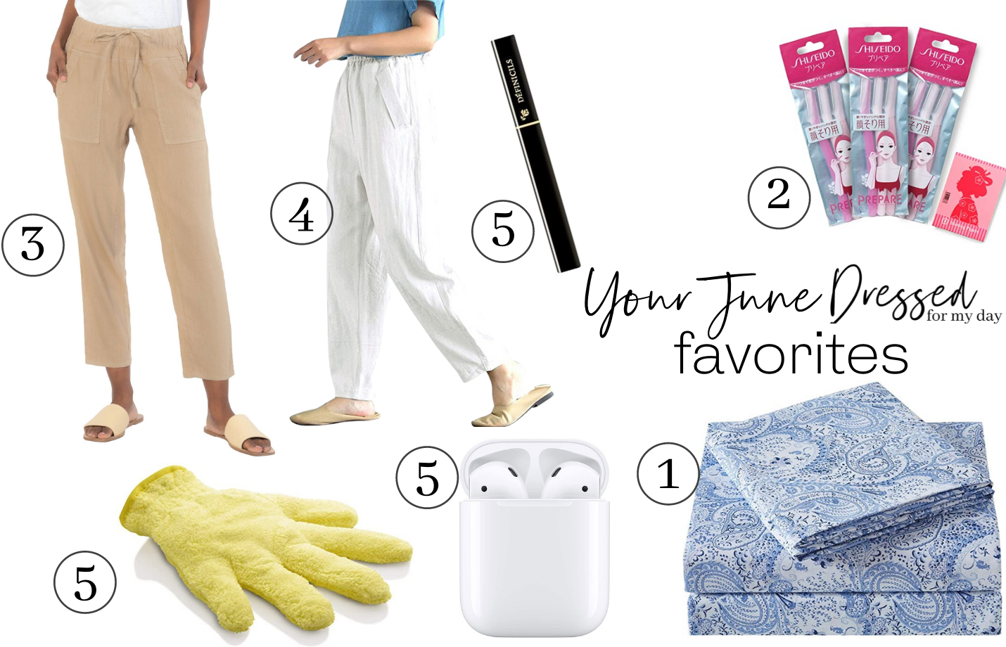 Your June Dressed for My Day Favorites