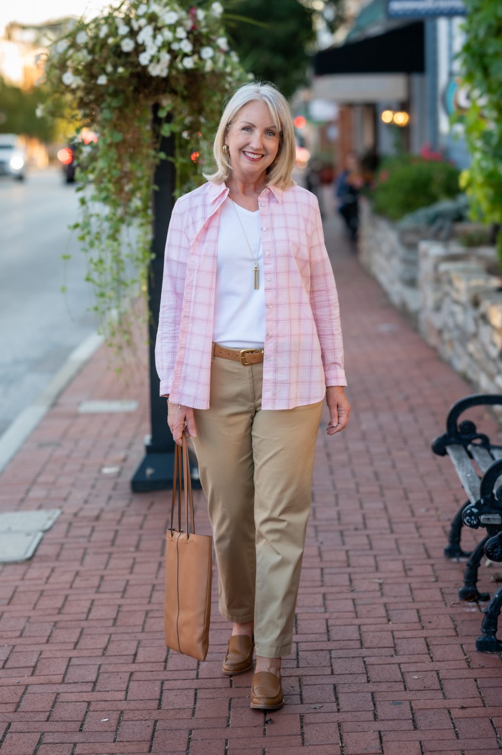 A Favorite Classic Early Fall Outfit - Dressed for My Day