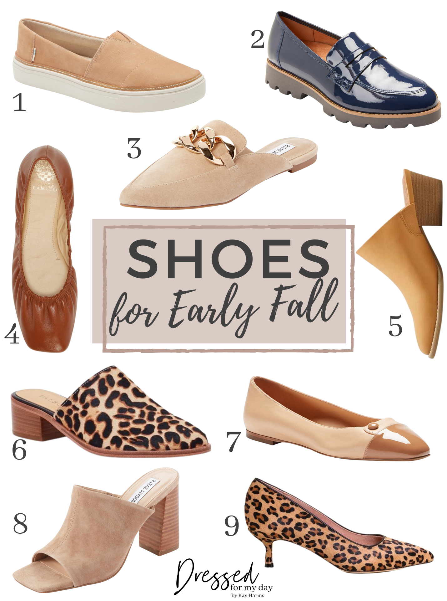 Shoes for Early Fall - Dressed for My Day