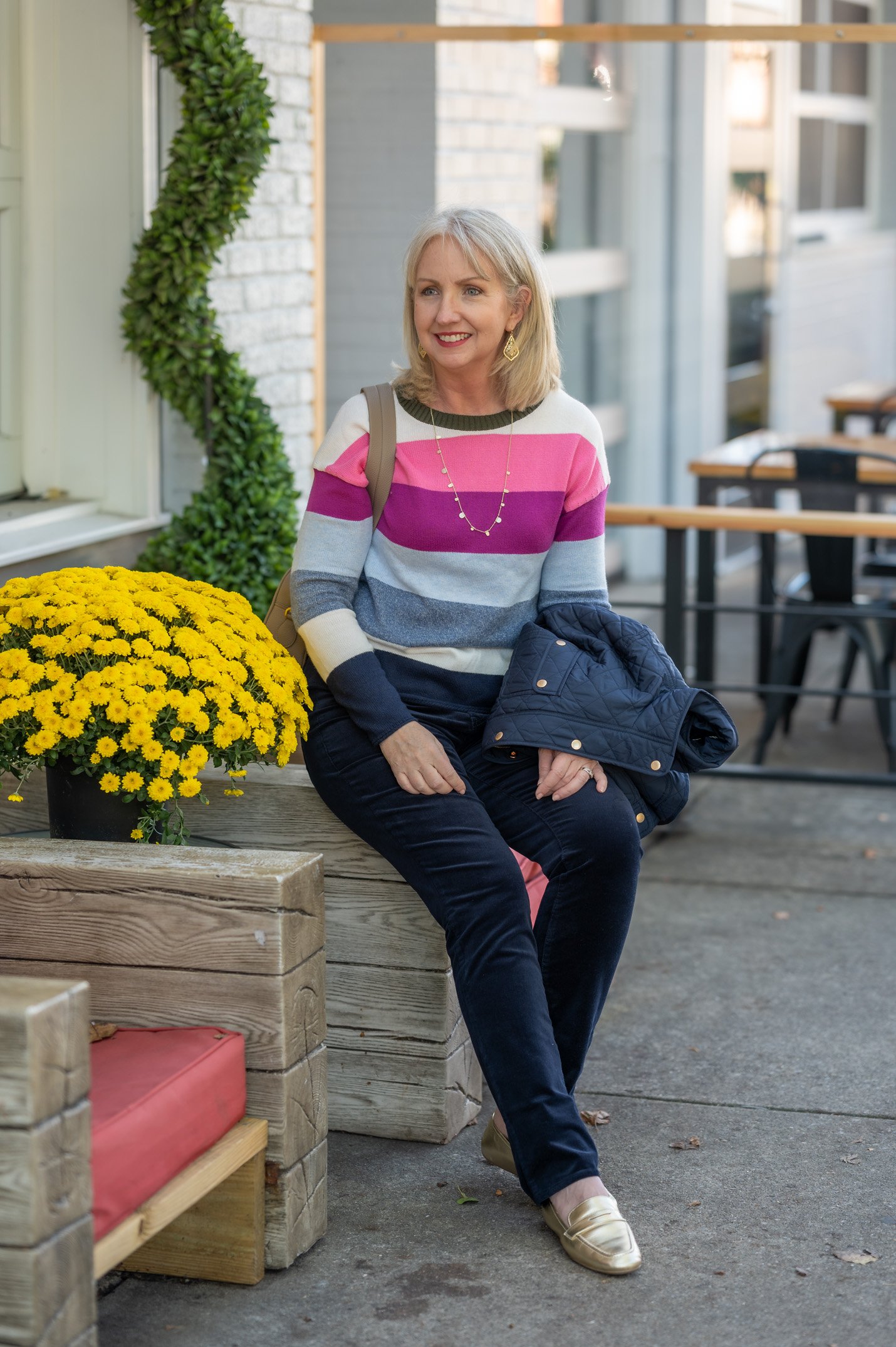Fun Fall Outfit for Women Over 50
