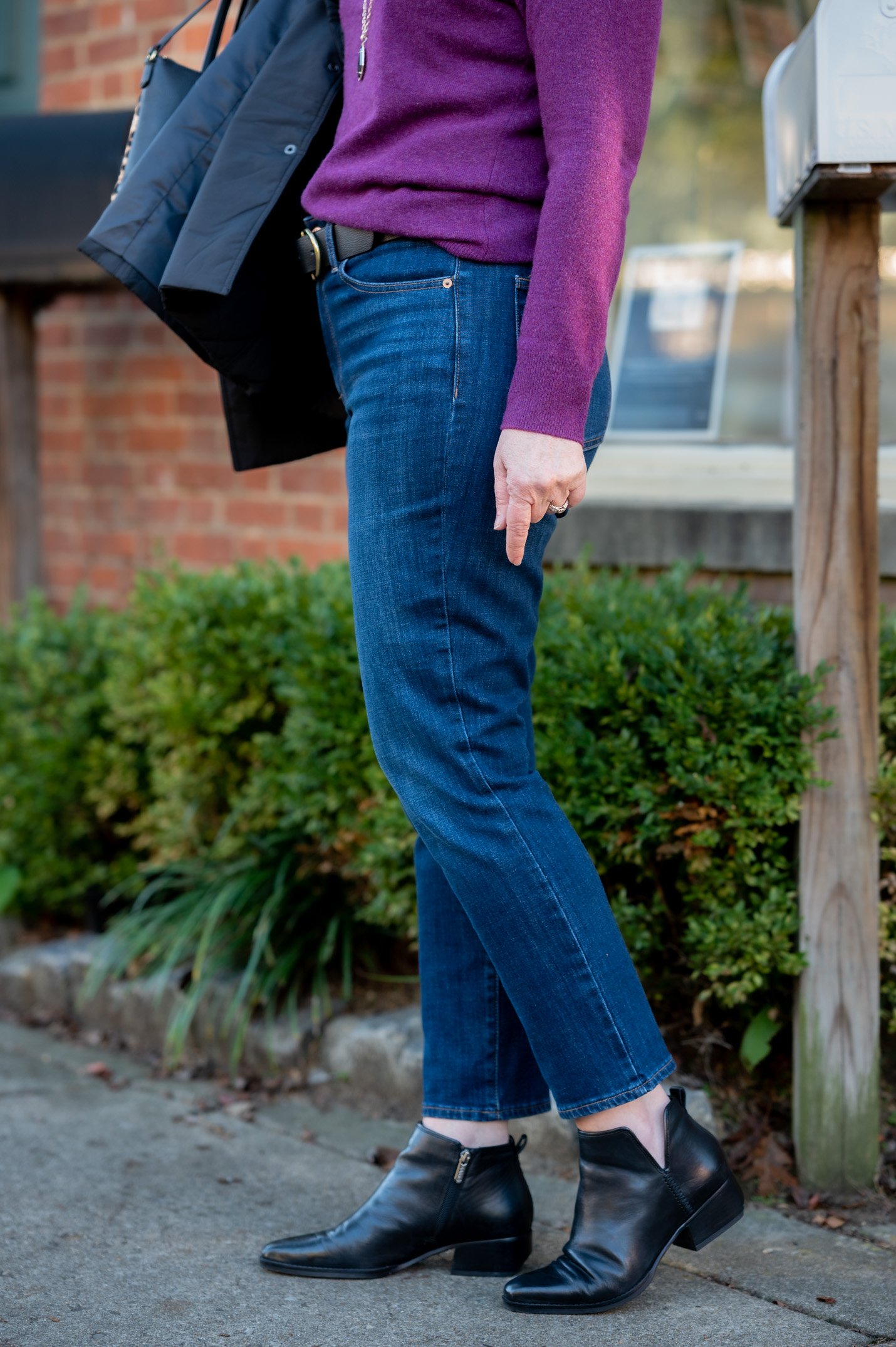Ankle Jeans In Fall