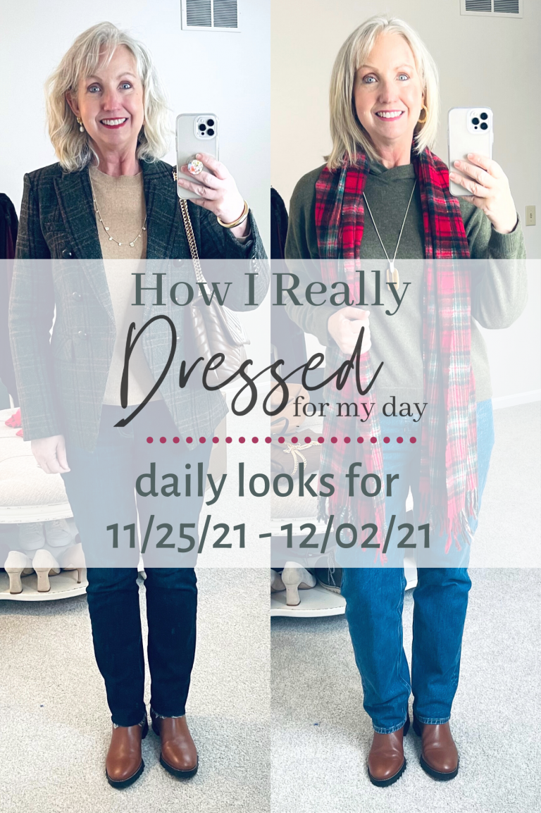 Daily Outfits for Late November - Dressed for My Day