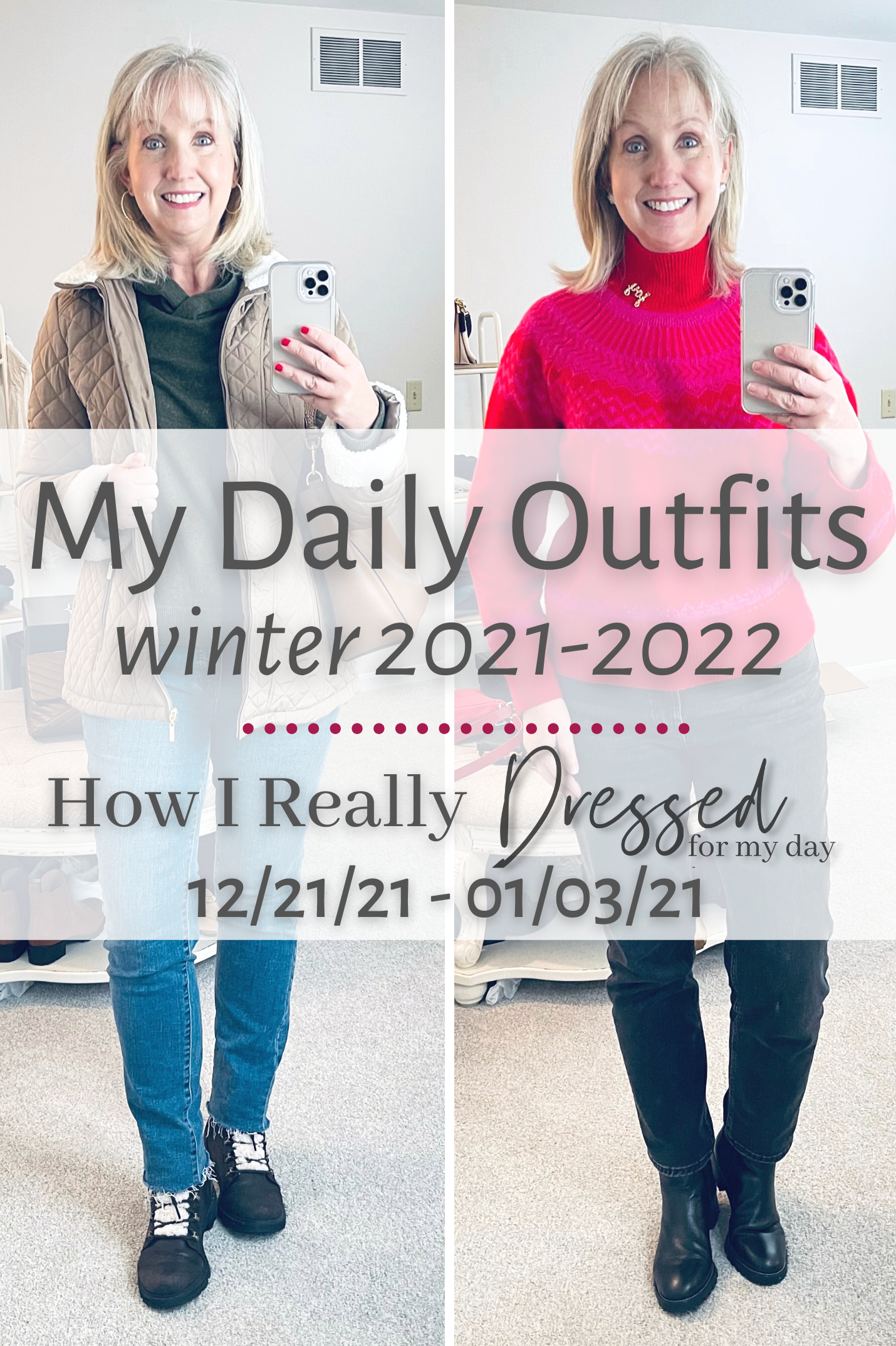 My Daily Outfits Winter 2021-2022