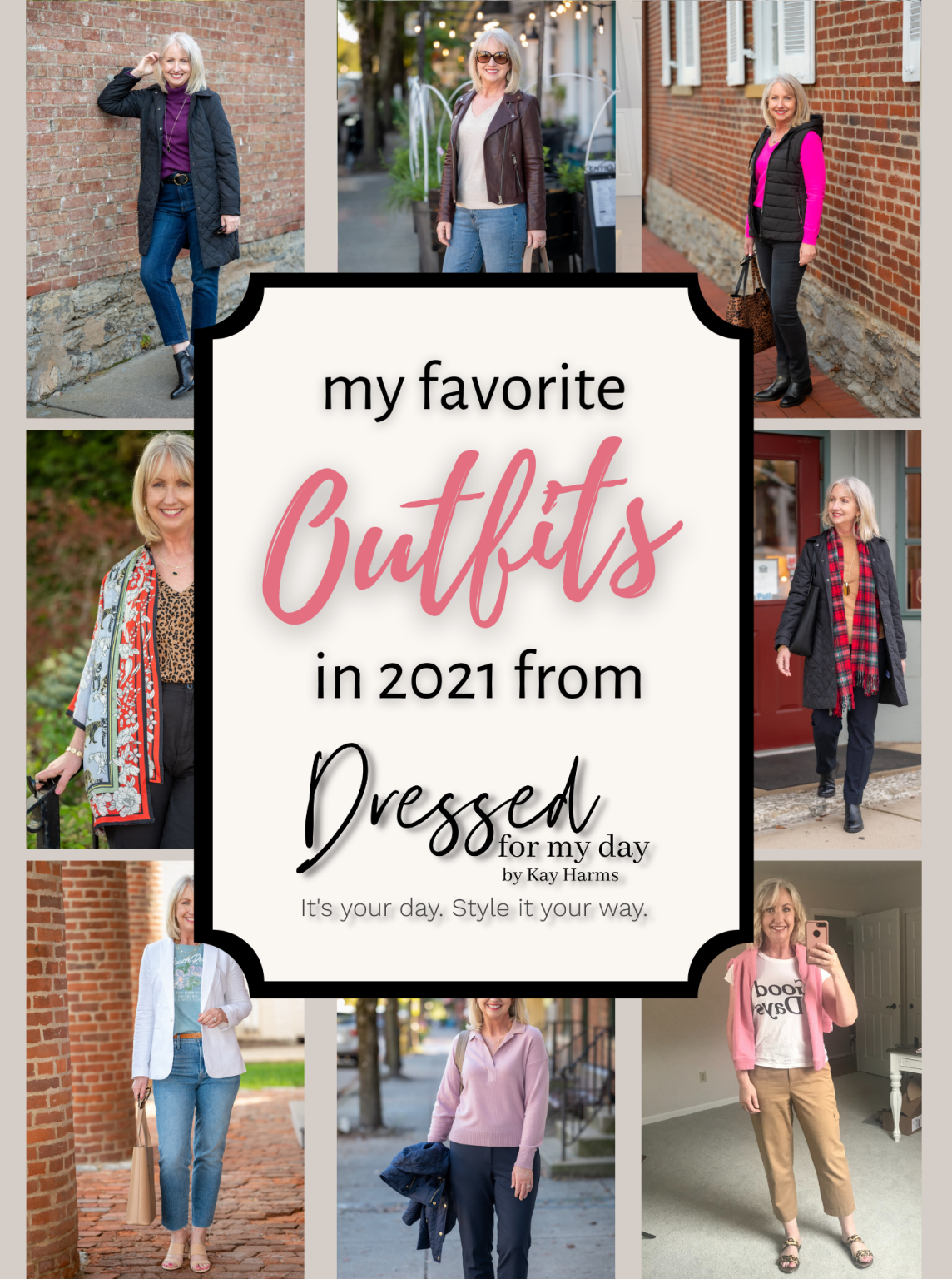 My Favorite Outfits of 2021 - Dressed for My Day
