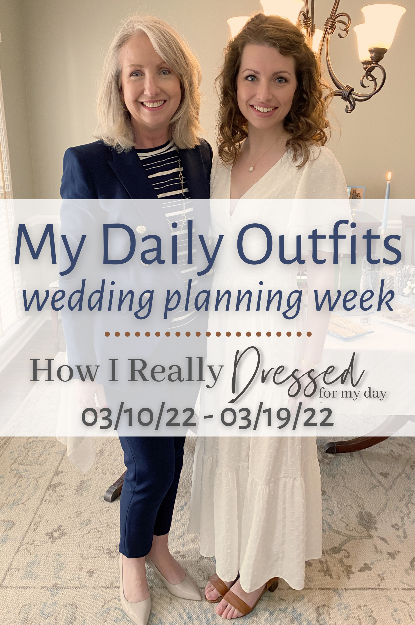 My Daily Outfits Wedding Planning Week