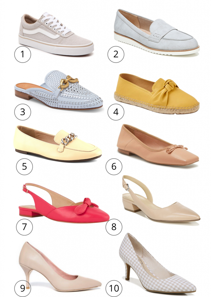 Add Pretty Spring Shoes to Your Wardrobe - Dressed for My Day