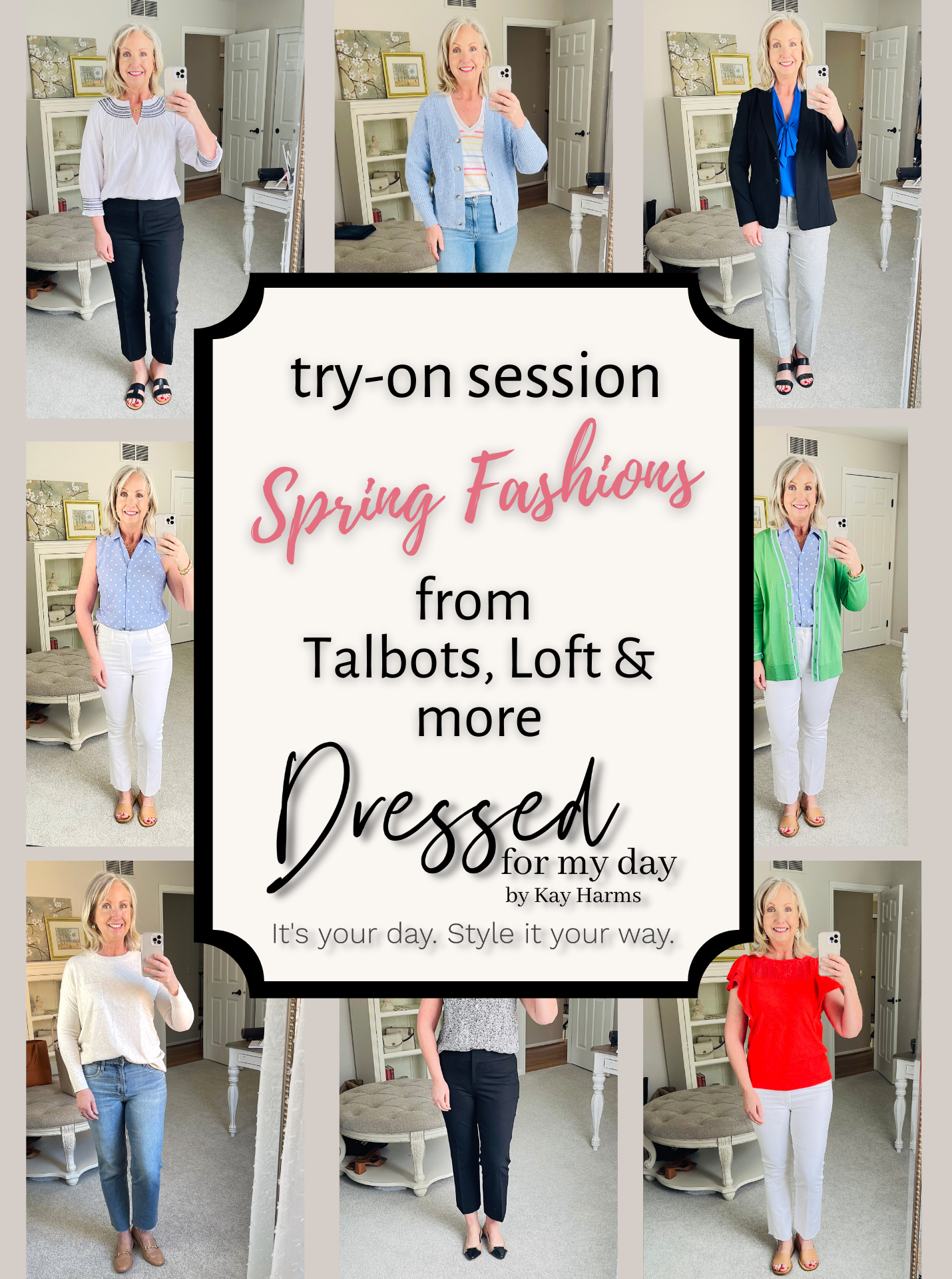 Try-On session Talbots Loft and More