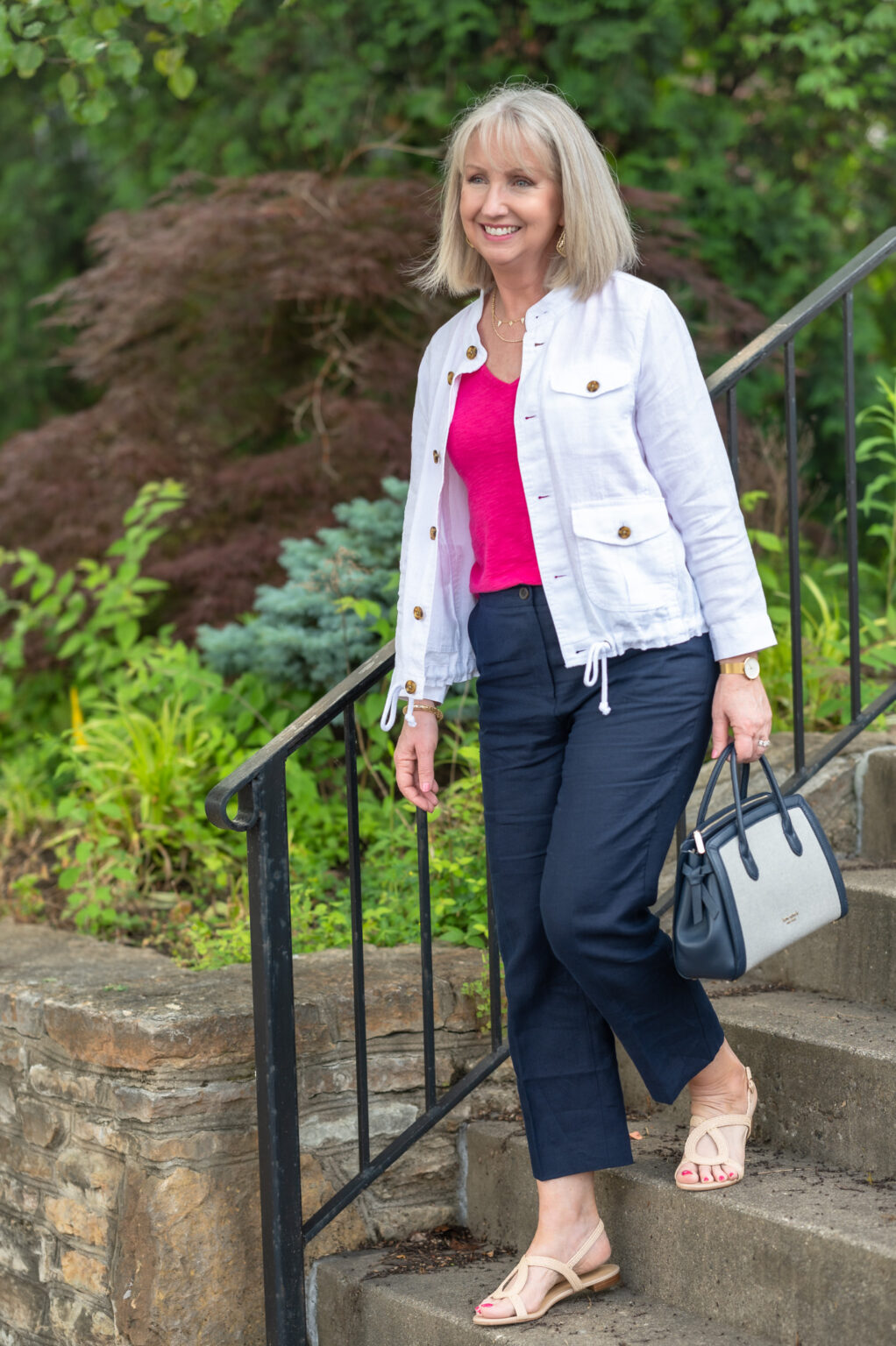 How to Layer On a Little Style Even in Summer - Dressed for My Day