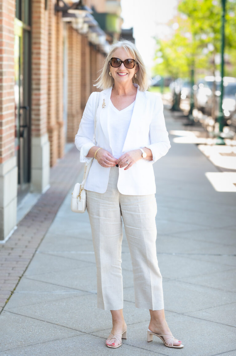 My Favorite Elevated Linen Outfit for Summer - Dressed for My Day